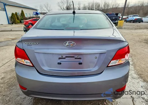 2016 Hyundai Accent Se from USA, damaged, VIN KMHCT4AE4GU161231